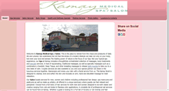 Desktop Screenshot of kamayspasalon.com